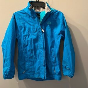 The North Face Kids Blue Raincoat